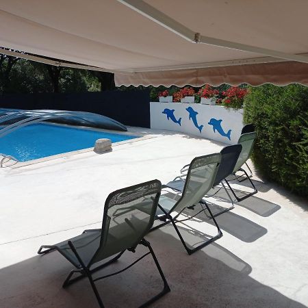 Gites De Plos Appart Chalet Piscine Spa Anduze Luaran gambar