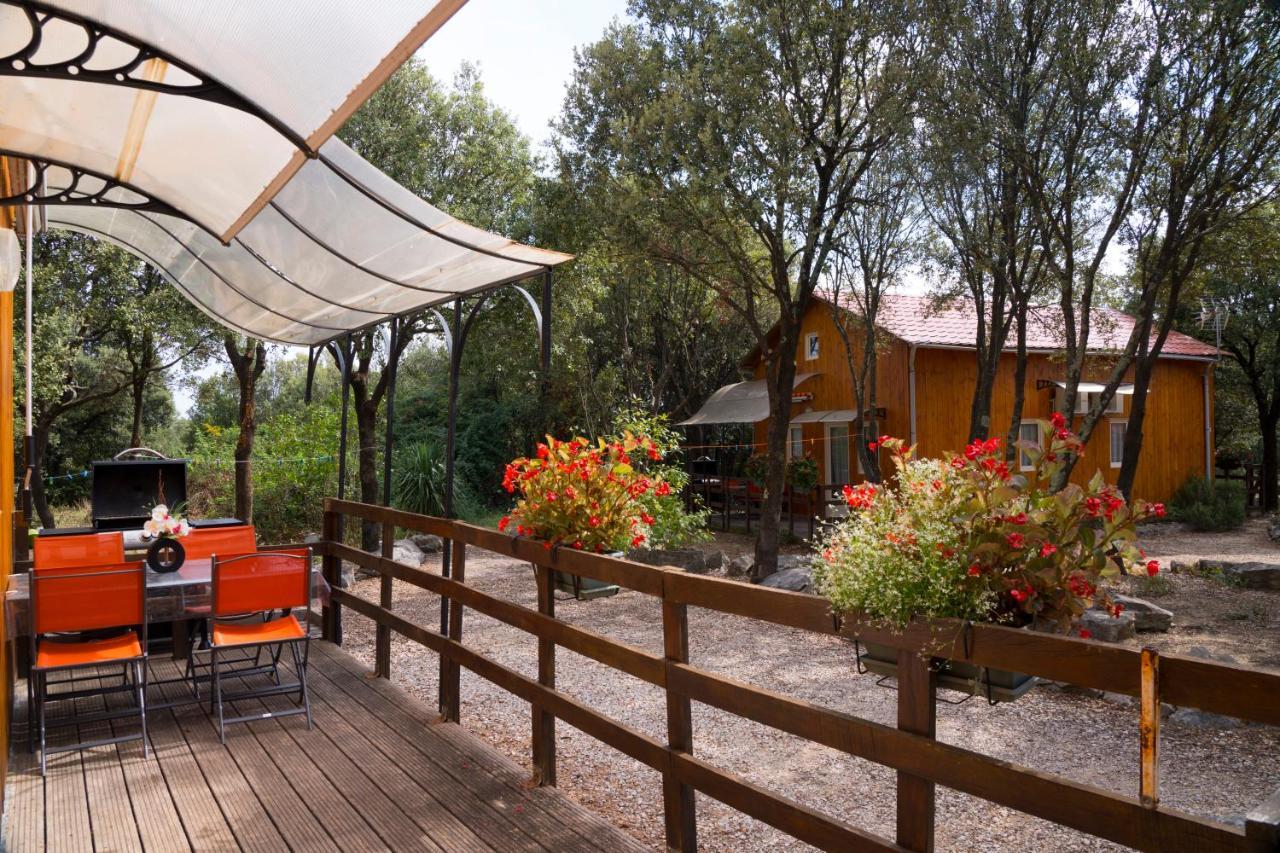 Gites De Plos Appart Chalet Piscine Spa Anduze Luaran gambar