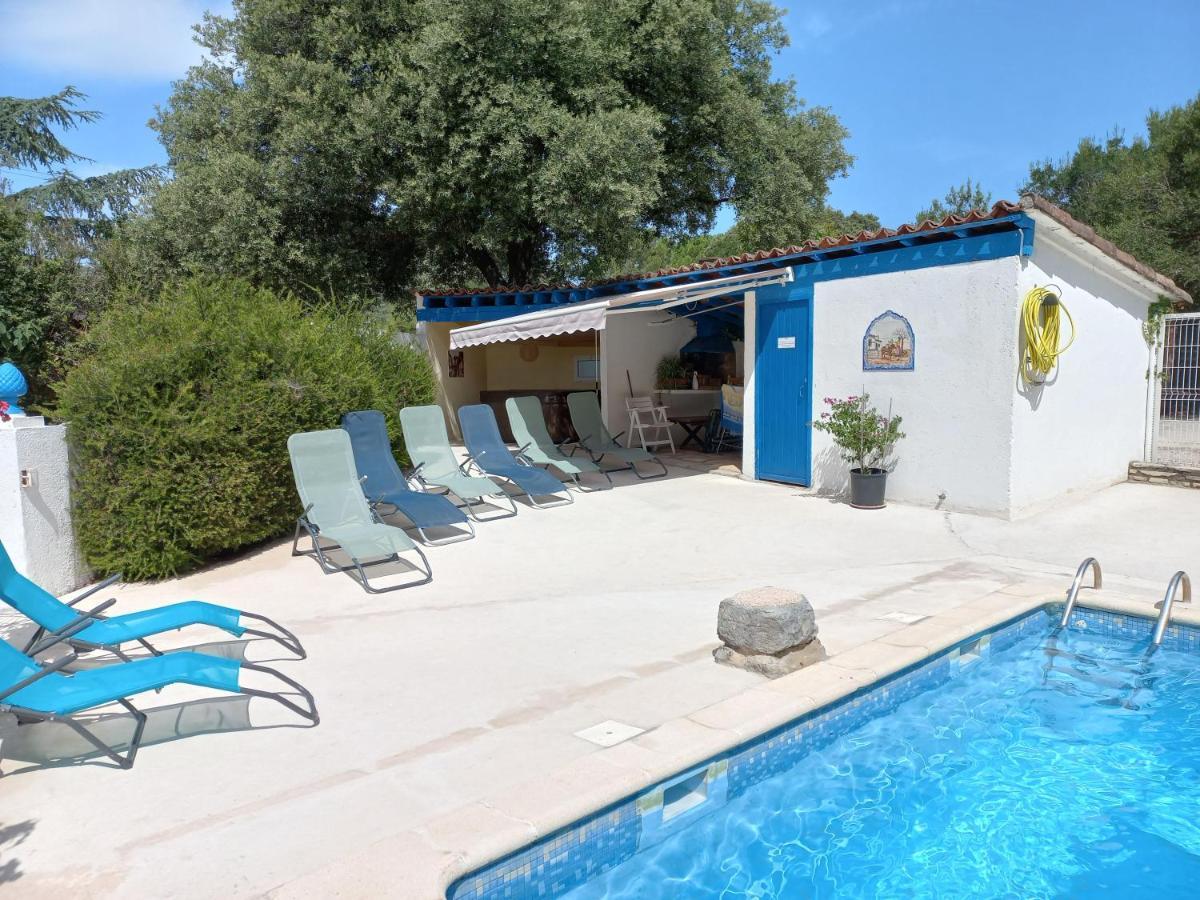 Gites De Plos Appart Chalet Piscine Spa Anduze Luaran gambar