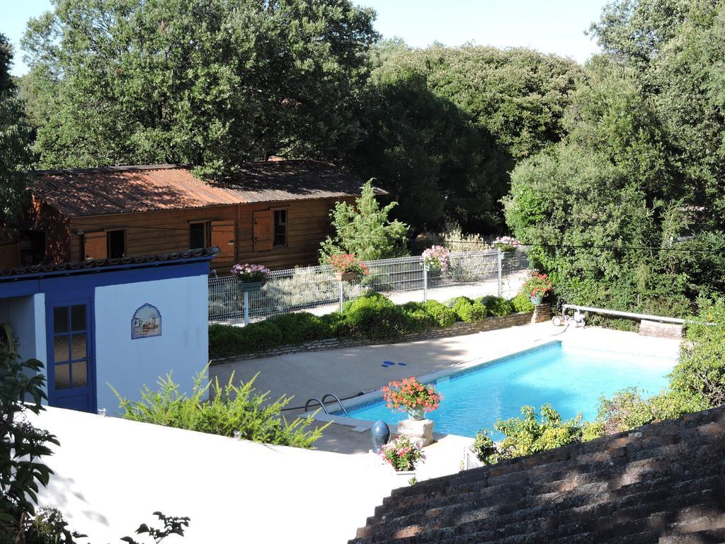 Gites De Plos Appart Chalet Piscine Spa Anduze Luaran gambar